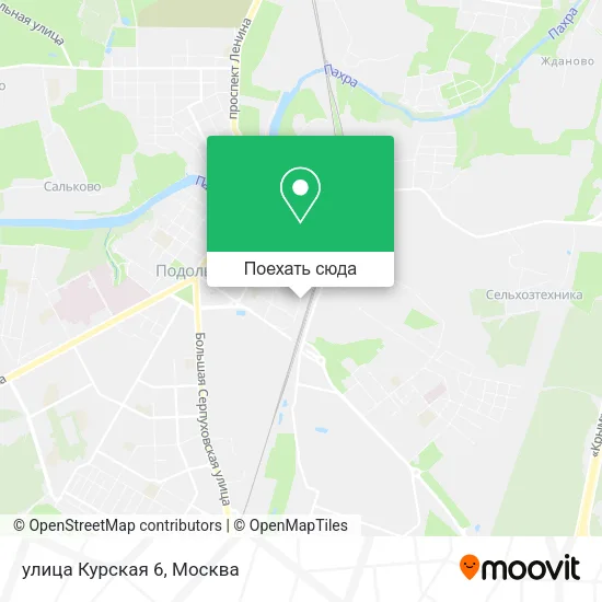 Карта улица Курская 6