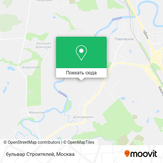 Карта бульвар Строителей