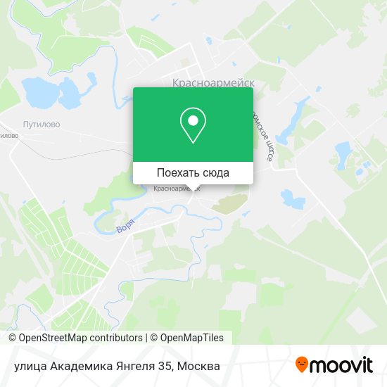 Карта улица Академика Янгеля 35