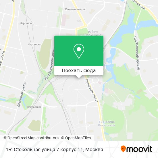 Карта 1-я Стекольная улица 7 корпус 11