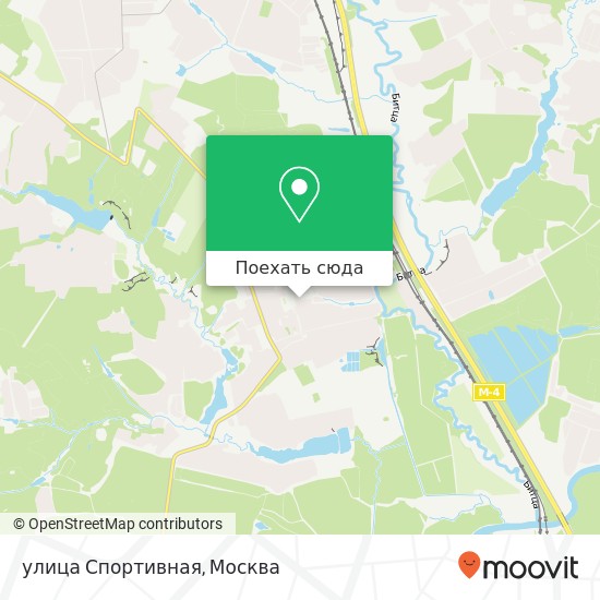 Карта улица Спортивная