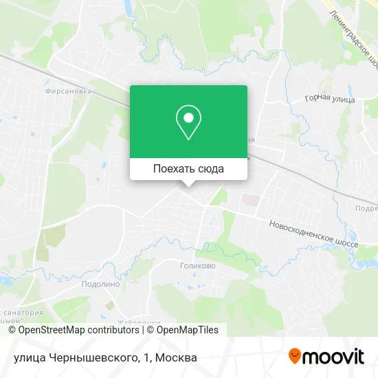 Карта улица Чернышевского, 1