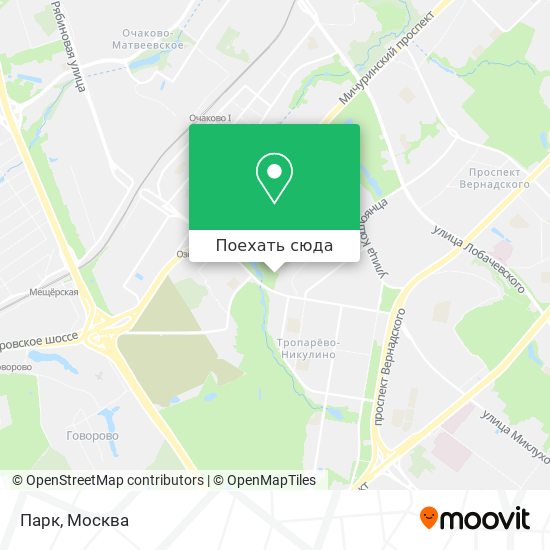 Карта Парк