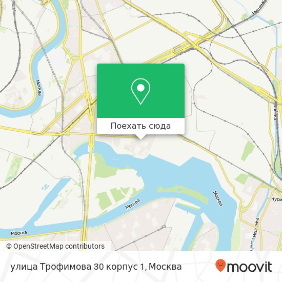 Карта улица Трофимова 30 корпус 1