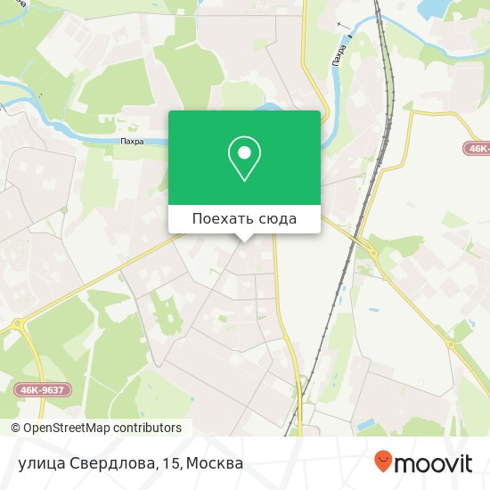 Карта улица Свердлова, 15