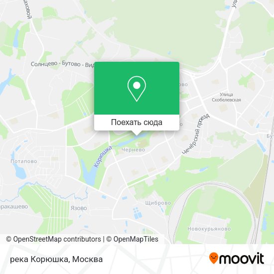 Карта река Корюшка
