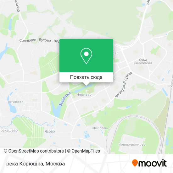 Карта река Корюшка