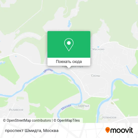 Карта проспект Шмидта