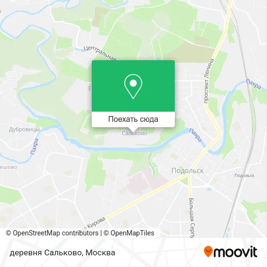 Карта деревня Сальково