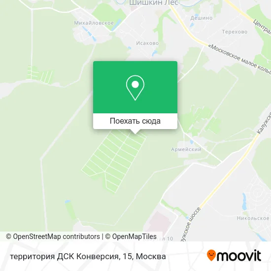 Карта территория ДСК Конверсия, 15