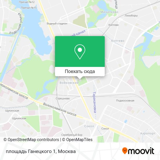 Карта площадь Ганецкого 1