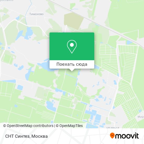 Карта СНТ Синтез