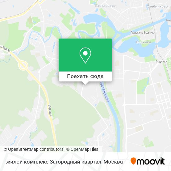 Карта жилой комплекс Загородный квартал