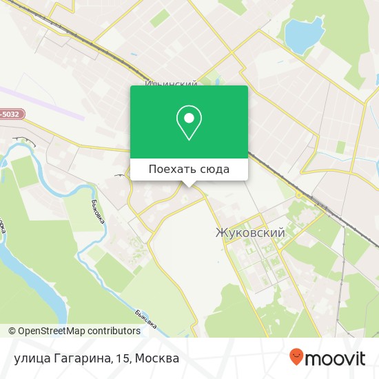 Карта улица Гагарина, 15