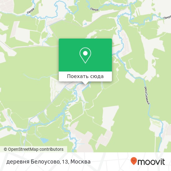 Карта деревня Белоусово, 13
