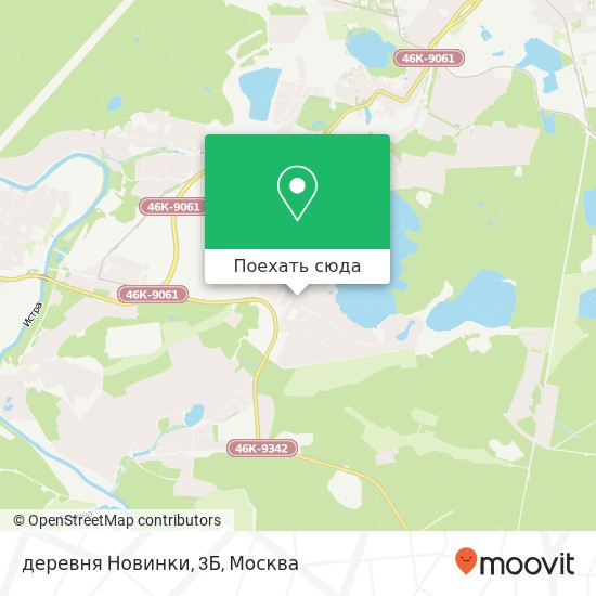 Карта деревня Новинки, 3Б