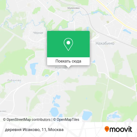 Карта деревня Исаково, 11
