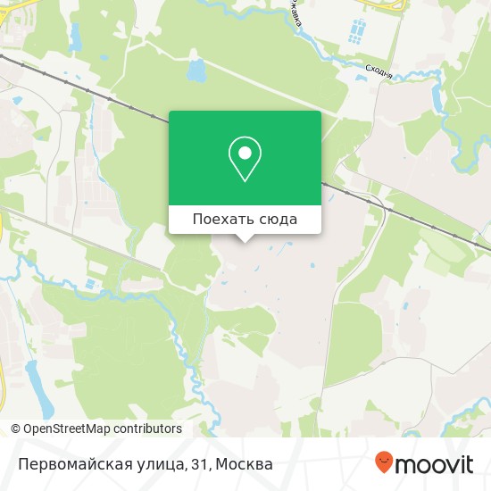 Карта Первомайская улица, 31