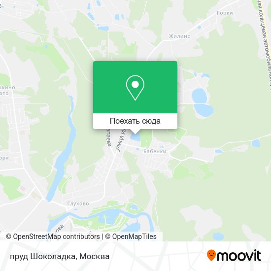 Карта пруд Шоколадка