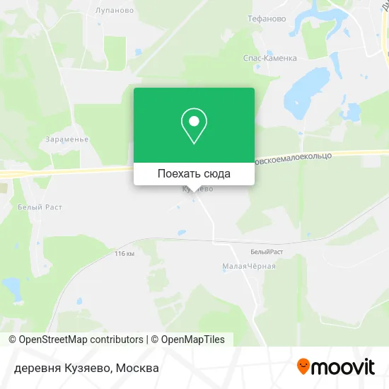 Карта деревня Кузяево