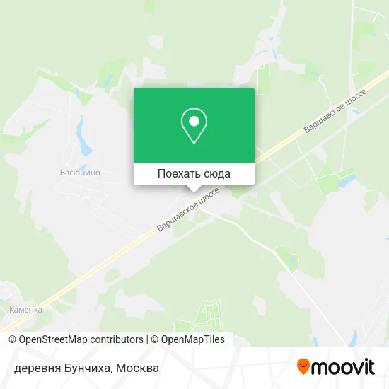 Карта деревня Бунчиха