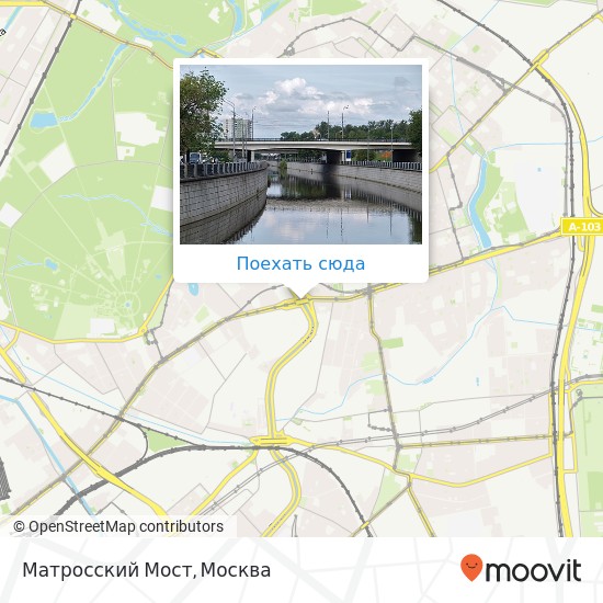 Карта Матросский Мост