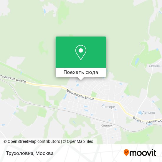 Карта Трухоловка