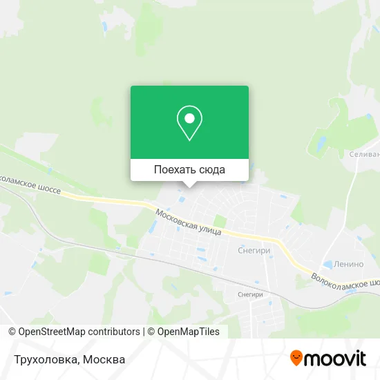 Карта Трухоловка