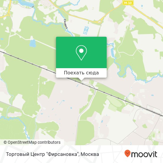 Карта Торговый Центр "Фирсановка"