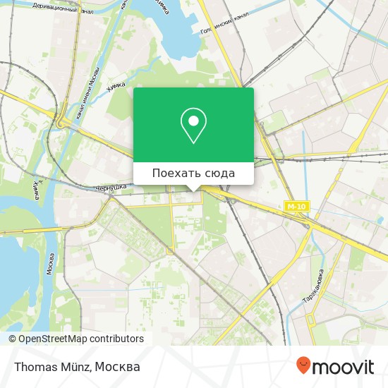 Карта Thomas Münz