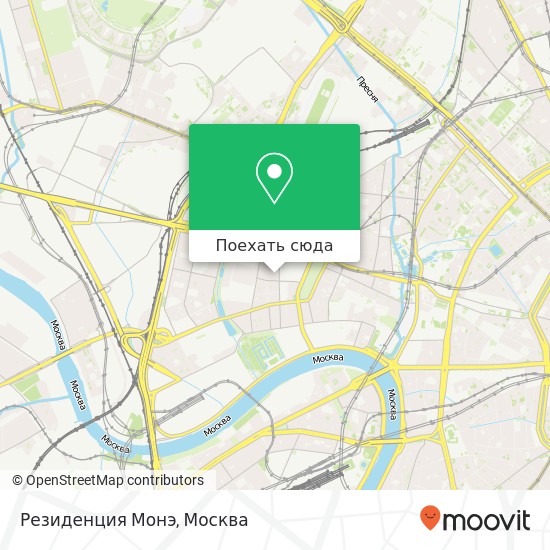 Карта Резиденция Монэ