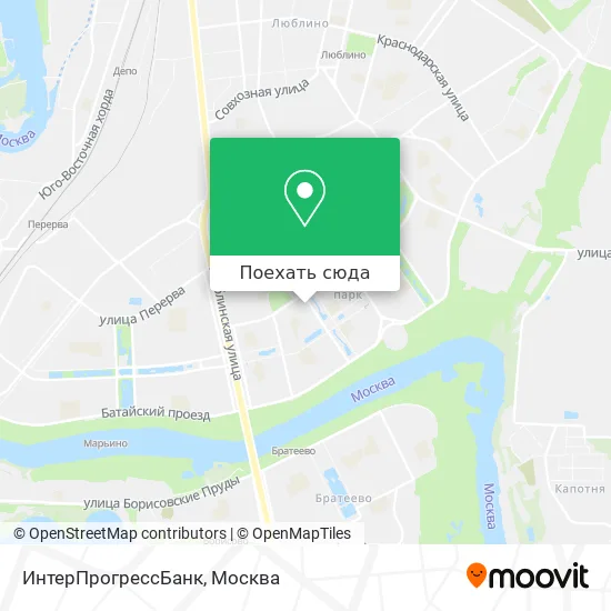 Карта ИнтерПрогрессБанк
