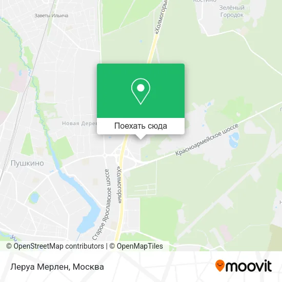 Карта Леруа Мерлен
