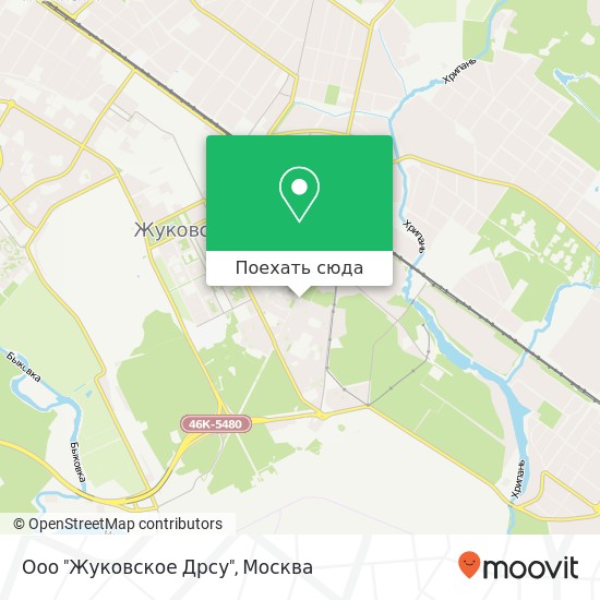 Карта Ооо "Жуковское Дрсу"