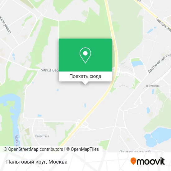 Карта Пальтовый круг