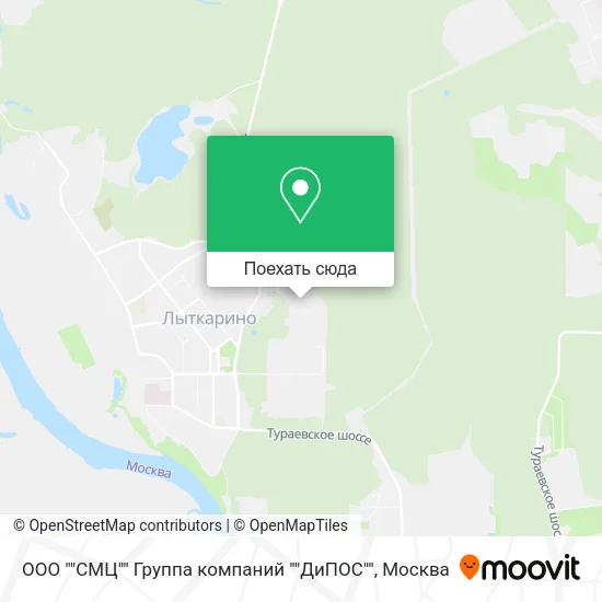 Карта ООО ""СМЦ"" Группа компаний ""ДиПОС""