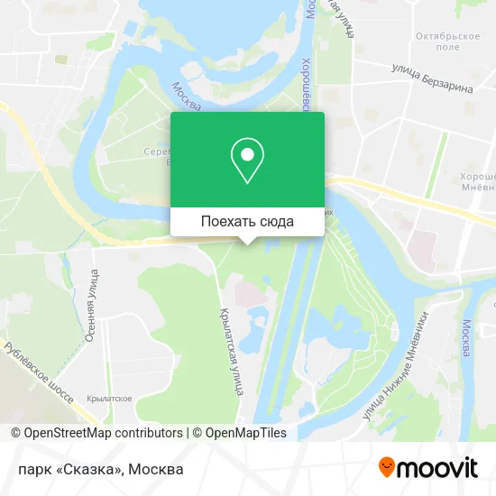 Карта парк «Сказка»
