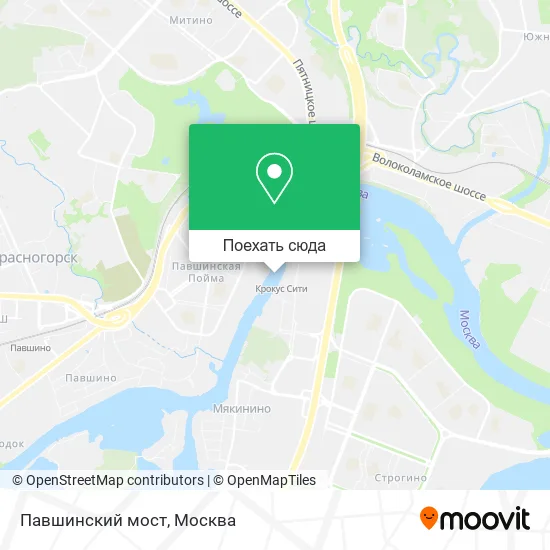 Карта Павшинский мост