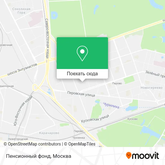 Карта Пенсионный фонд