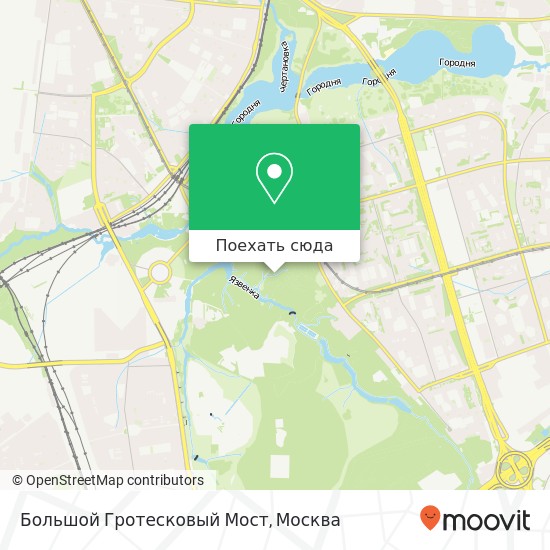 Карта Большой Гротесковый Мост