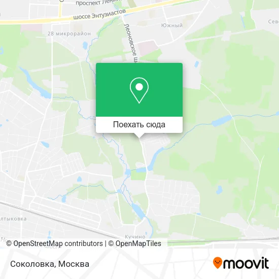 Карта Соколовка