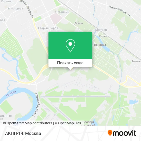 Карта Акпп-14