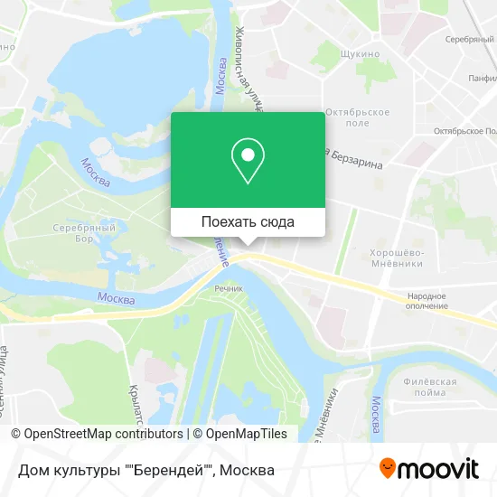 Карта Дом культуры ""Берендей""