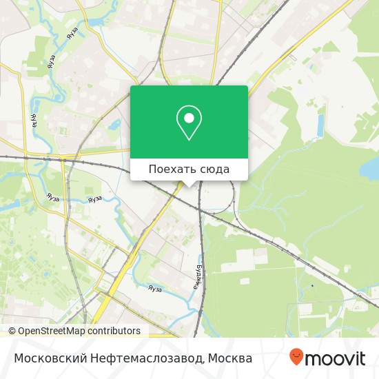 Карта Московский Нефтемаслозавод