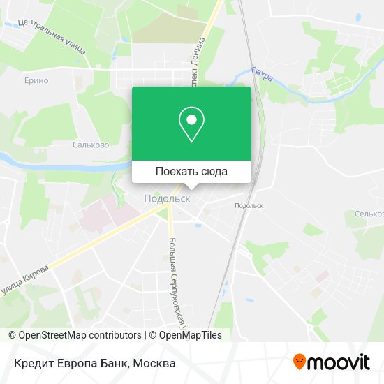 Карта Кредит Европа Банк