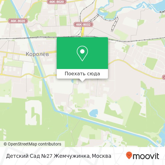 Карта Детский Сад №27 Жемчужинка