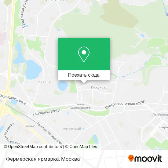 Карта Фермерская ярмарка
