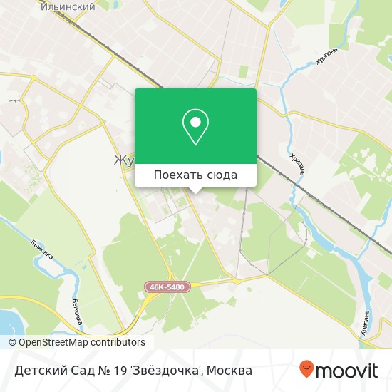 Карта Детский Сад № 19 'Звёздочка'