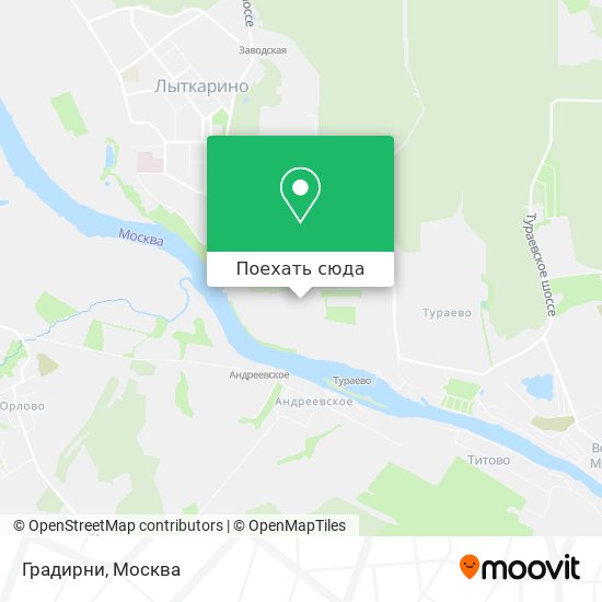 Карта Градирни