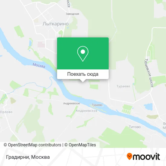 Карта Градирни